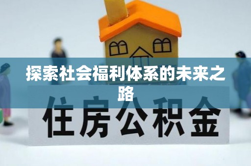大肚探索社会福利体系的未来之路