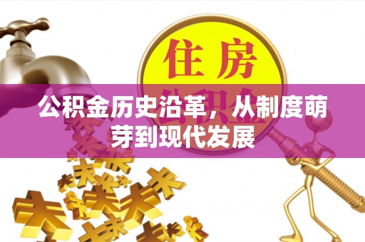 大肚公积金历史沿革，从制度萌芽到现代发展