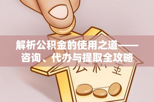 大肚解析公积金的使用之道——咨询、代办与提取全攻略