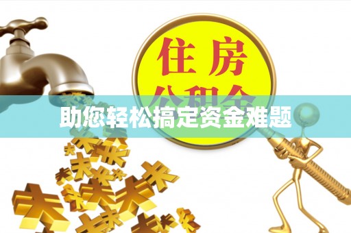 大肚助您轻松搞定资金难题