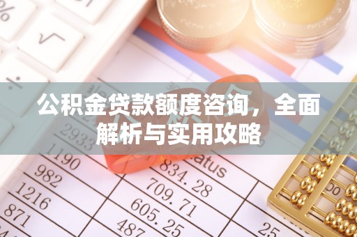 大肚公积金贷款额度咨询，全面解析与实用攻略