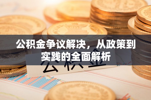 大肚公积金争议解决，从政策到实践的全面解析