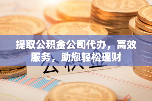 大肚提取公积金公司代办，高效服务，助您轻松理财