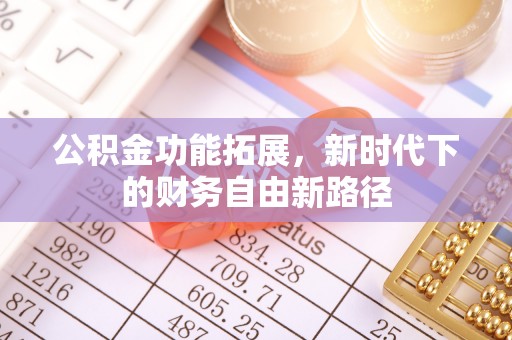 大肚公积金功能拓展，新时代下的财务自由新路径