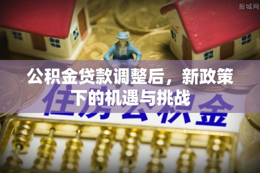 大肚公积金贷款调整后，新政策下的机遇与挑战