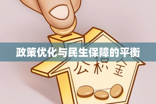 大肚政策优化与民生保障的平衡